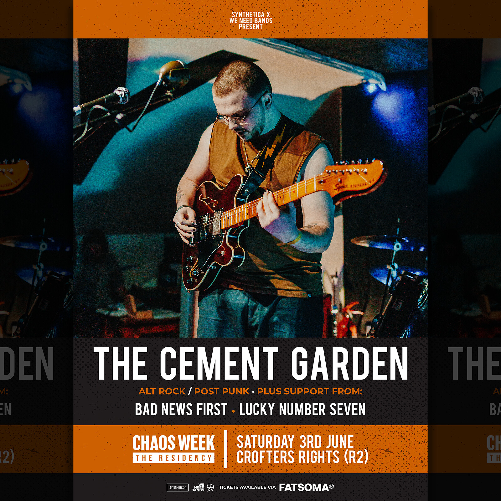 CHAOS WEEK | The Cement Garden + Support at Crofters Rights