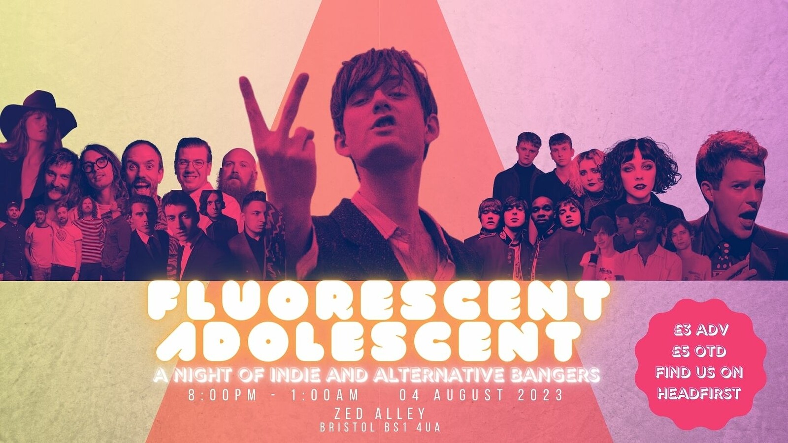 FLUORESCENT  ADOLESCENT at Zed Alley