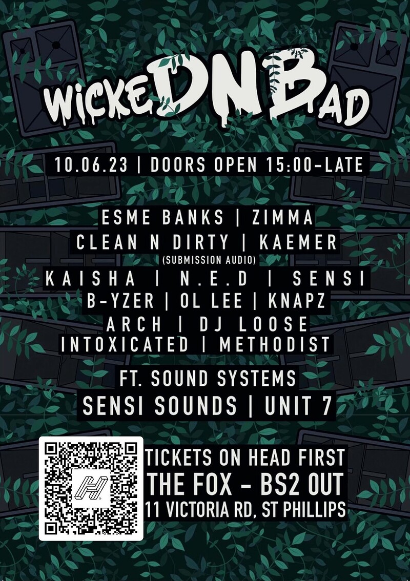 -WickeDnBad- at The fox Bristol