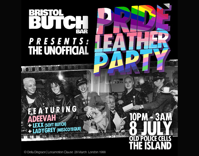 Bristol Butch Bar's Unofficial Pride Leather Party at The Island