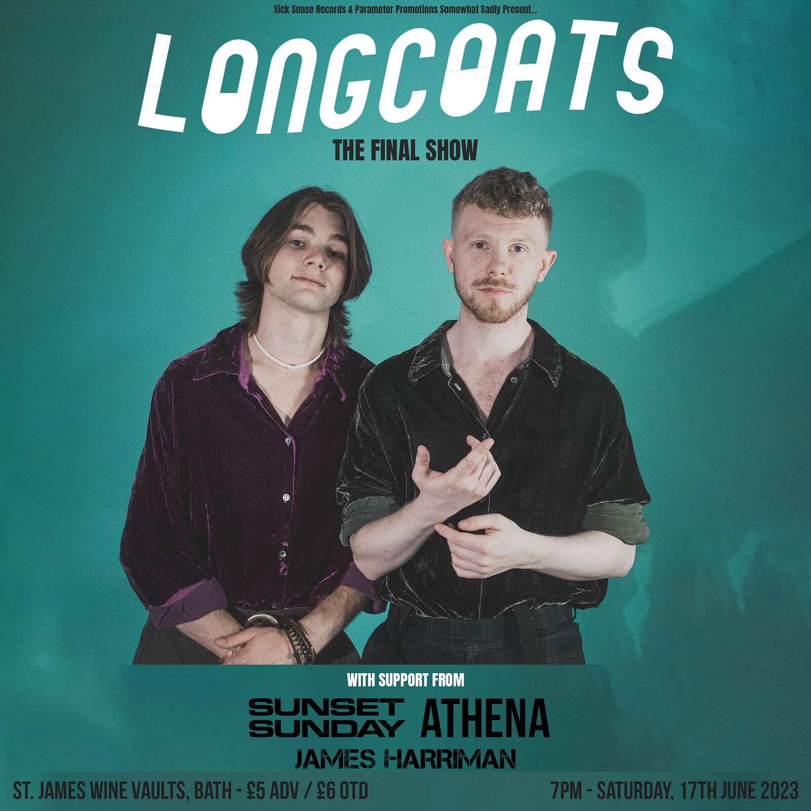 Longcoats - The Final Show at St James Wine Vaults, Bath