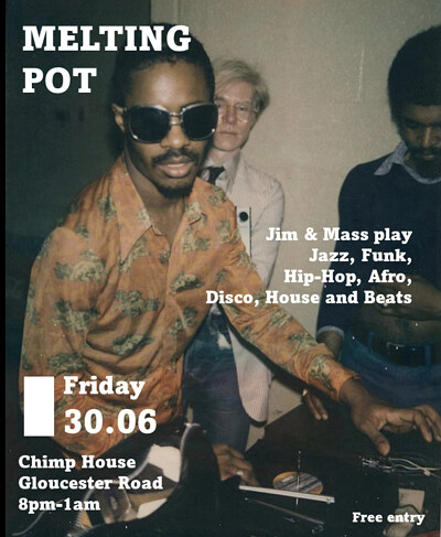 Singalong Junkies present: MELTING POT at Chimp House, Gloucester Road, BS7 8NZ