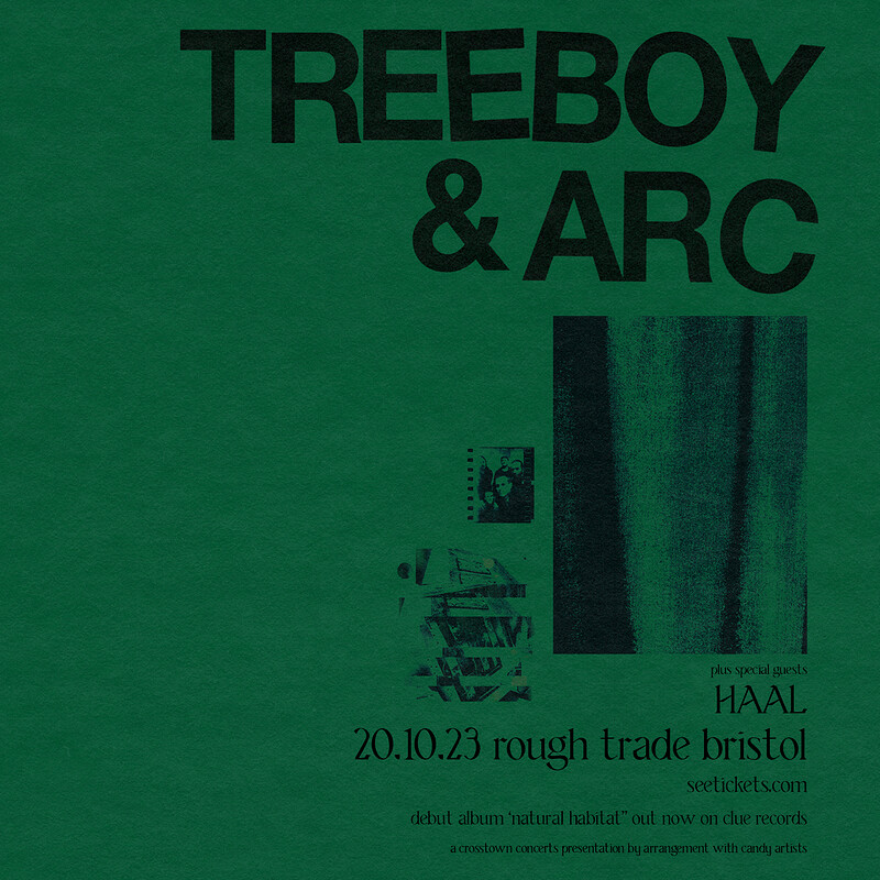Treeboy & Arc + HAAL at Rough Trade Bristol