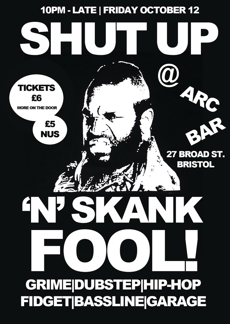 Shut Up N Skank at Arc Bar