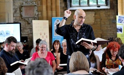 Sacred Harp singing school at Faithspace, Redcliffe