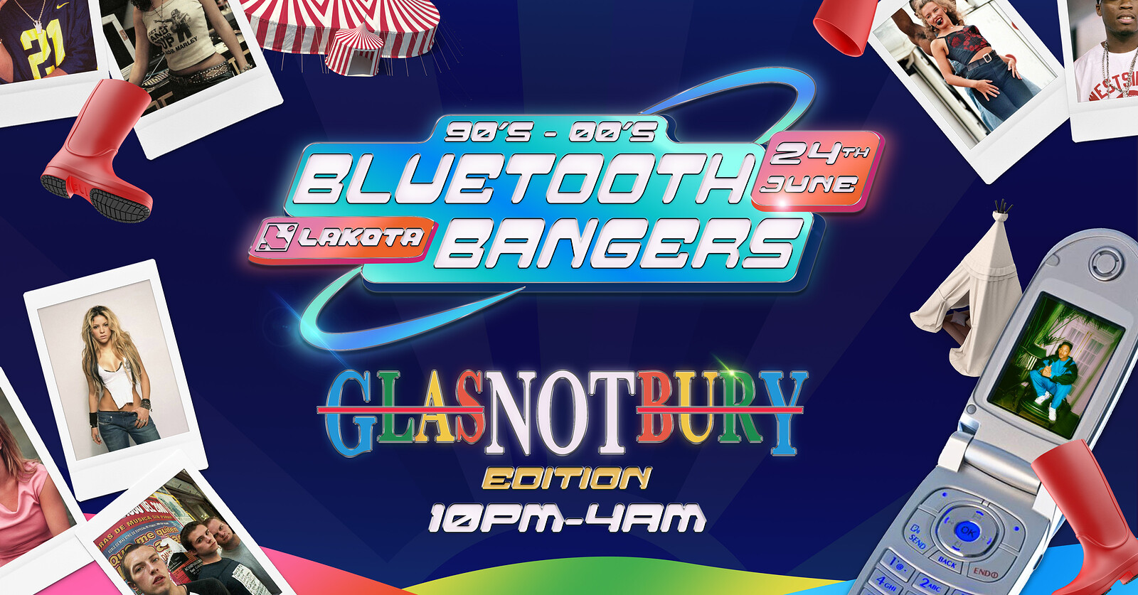 Bluetooth Bangers: GlastNOTbury Free Rave at Lakota