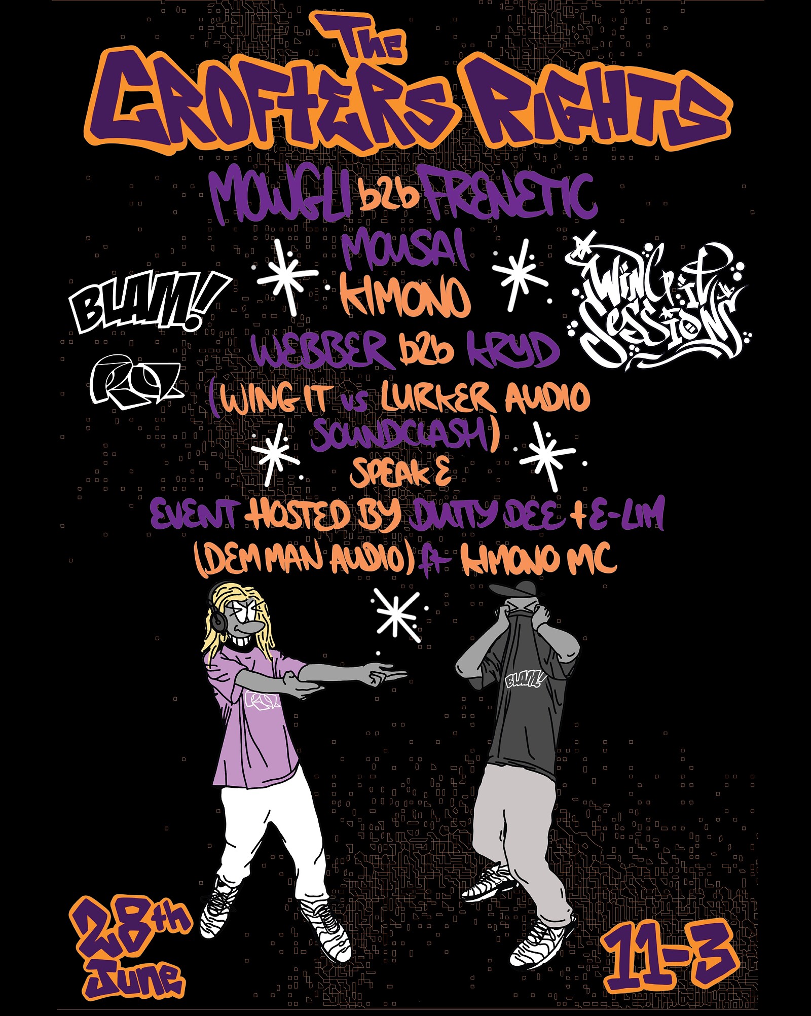 Wing It Presents: Crofters Sessions at Crofters Rights