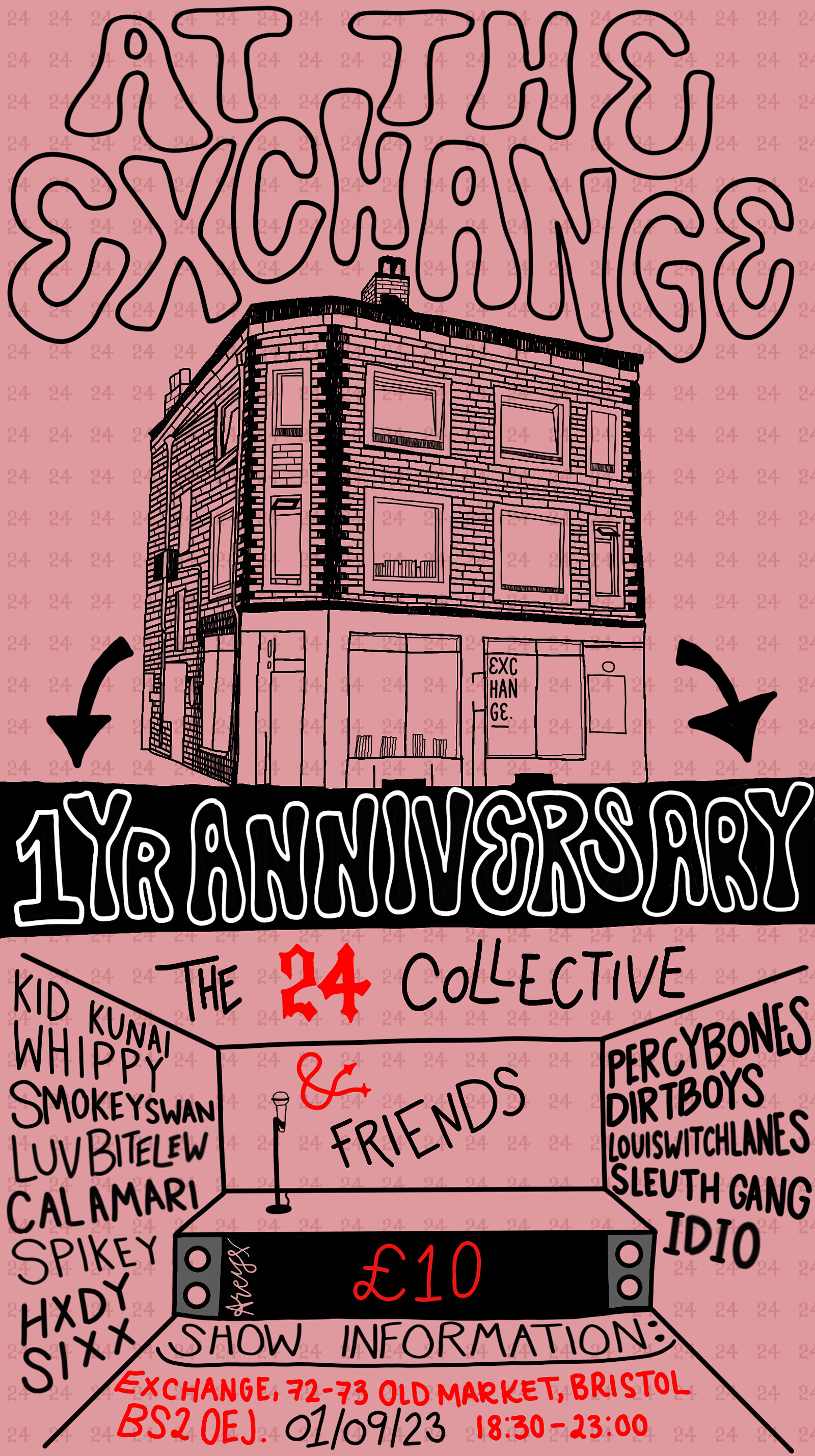 The 24 Collective 1 Year Anniversary at Exchange
