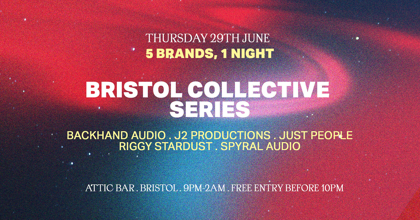 BRISTOL COLLECTIVE SERIES at The Attic Bar