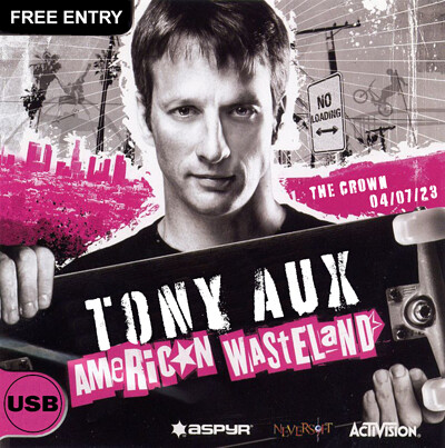 Tony Aux: American Wasteland at The Crown