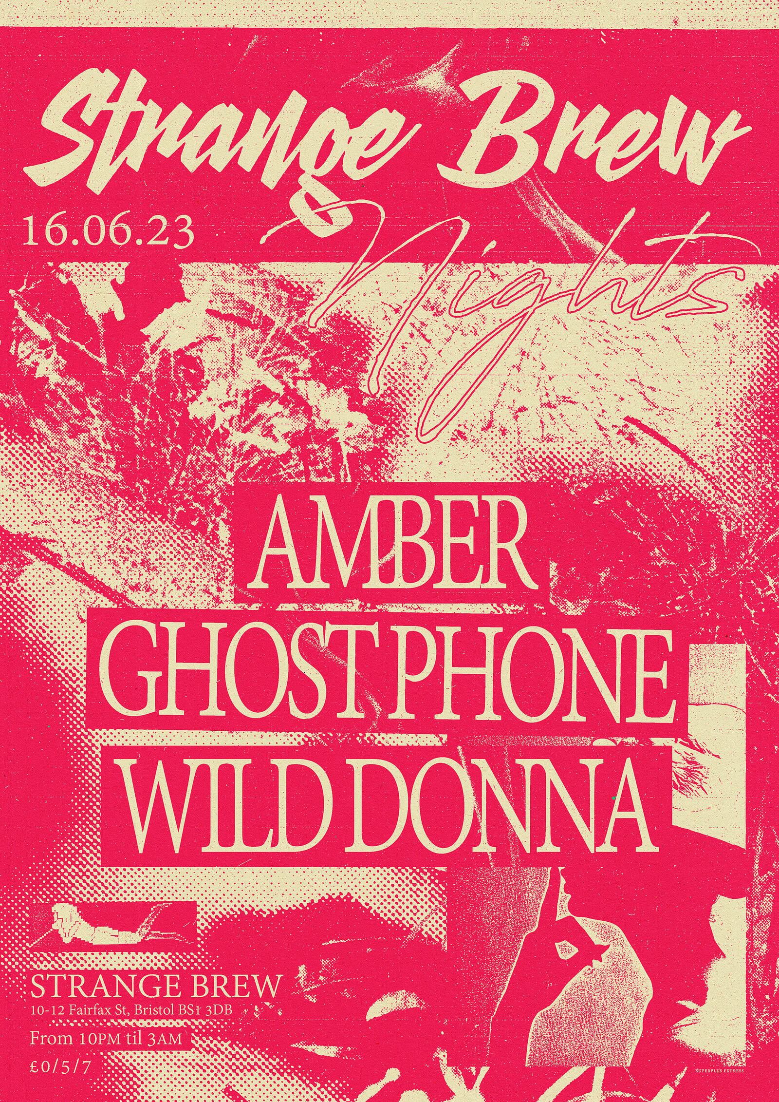 SB Nights w/ Ghost Phone, Amber & Wild Donna at Strange Brew