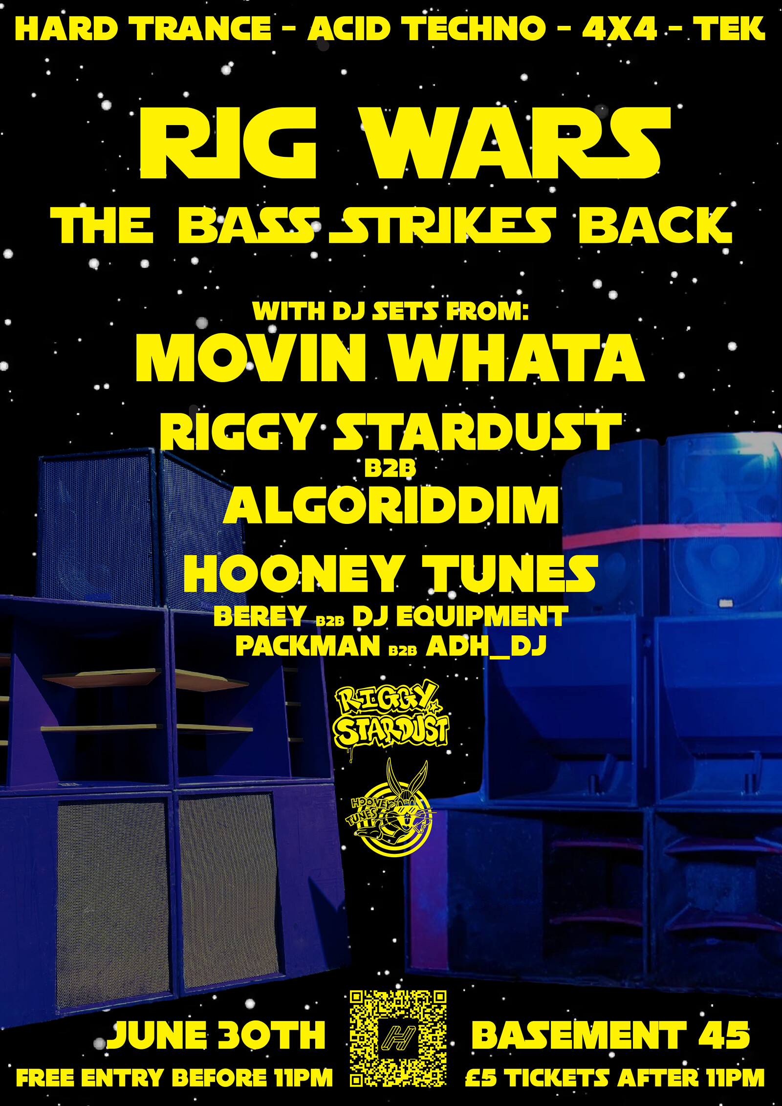 Rig Wars: The Bass Strikes Back at Basement 45