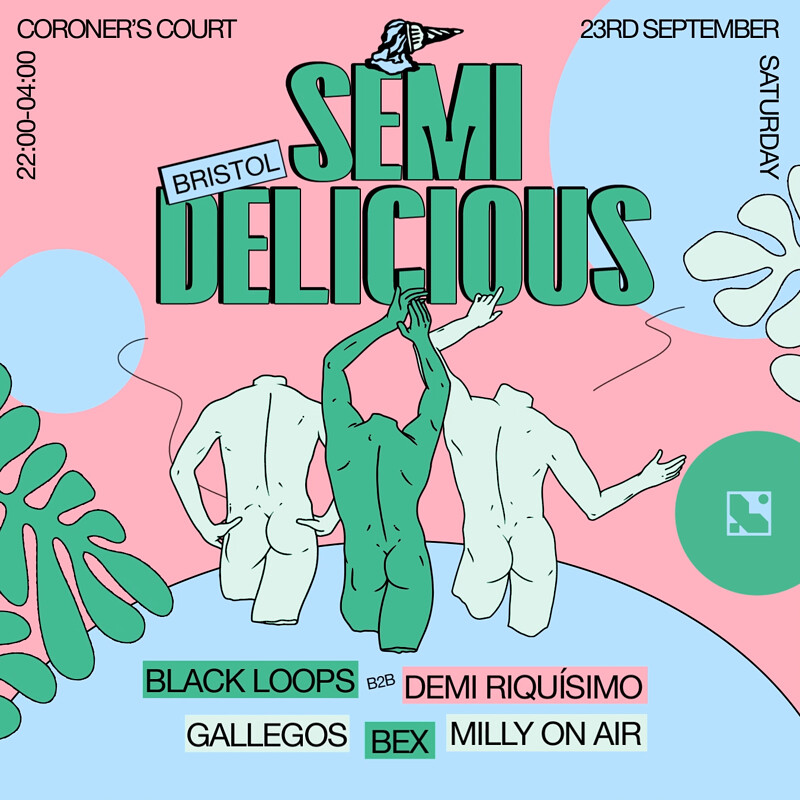 Semi Delicious: Demi Riquísimo, Black Loops + more at The Coroner's Court