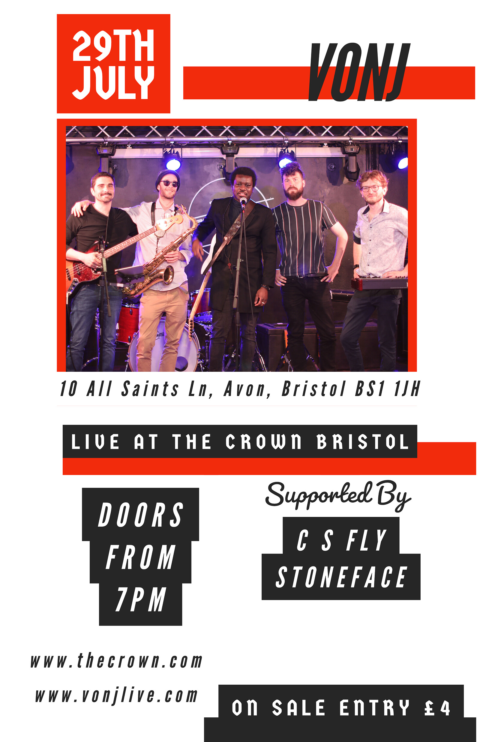 Vonj -at the Crown, at The Crown