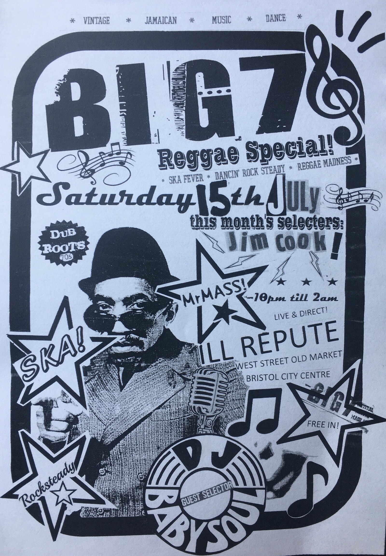 BiG7 Bristol Reggae Nighter at The Ill Repute
