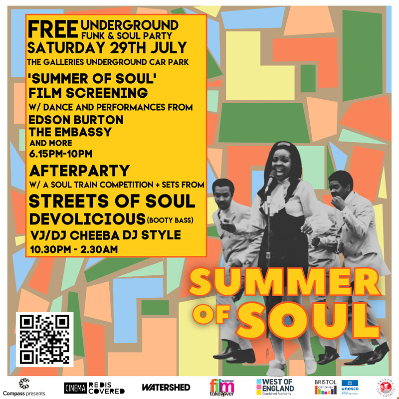 Summer of Soul: Free Underground Funk & Soul Party at Galleries Underground Car Park