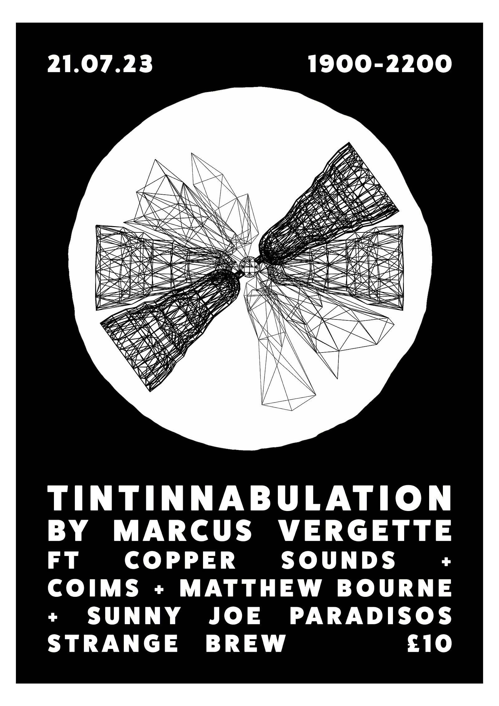 Tintinnabulation w/ Marcus Vergette +Copper Sounds at Strange Brew