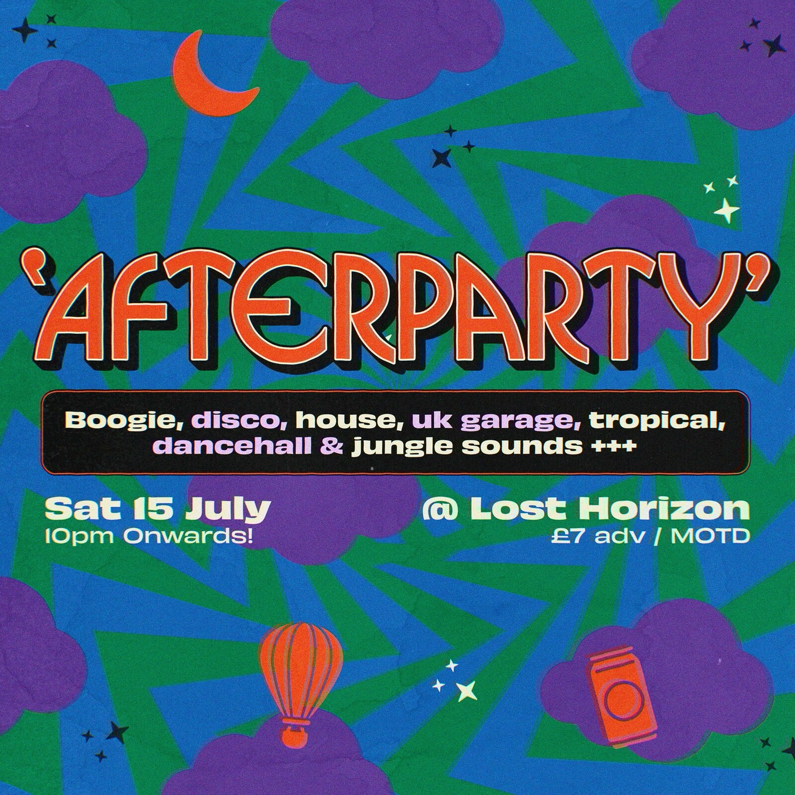 The 'AFTERPARTY' at Lost Horizon