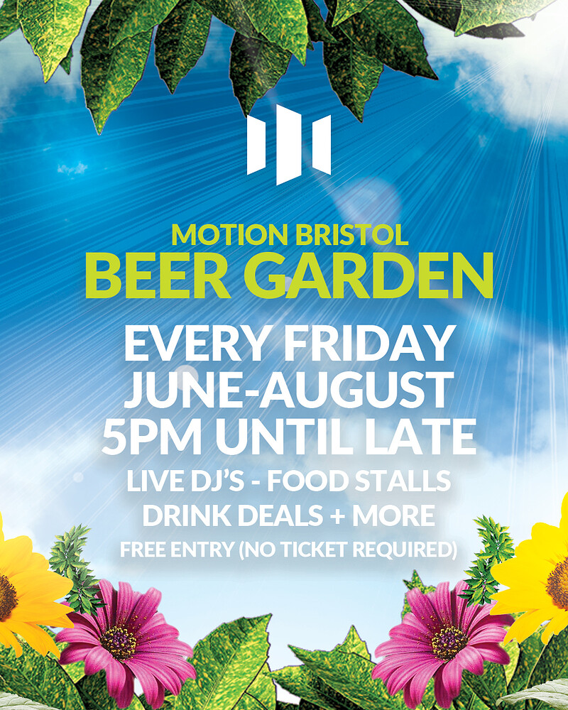 Motion Bristol Beer Garden at Motion