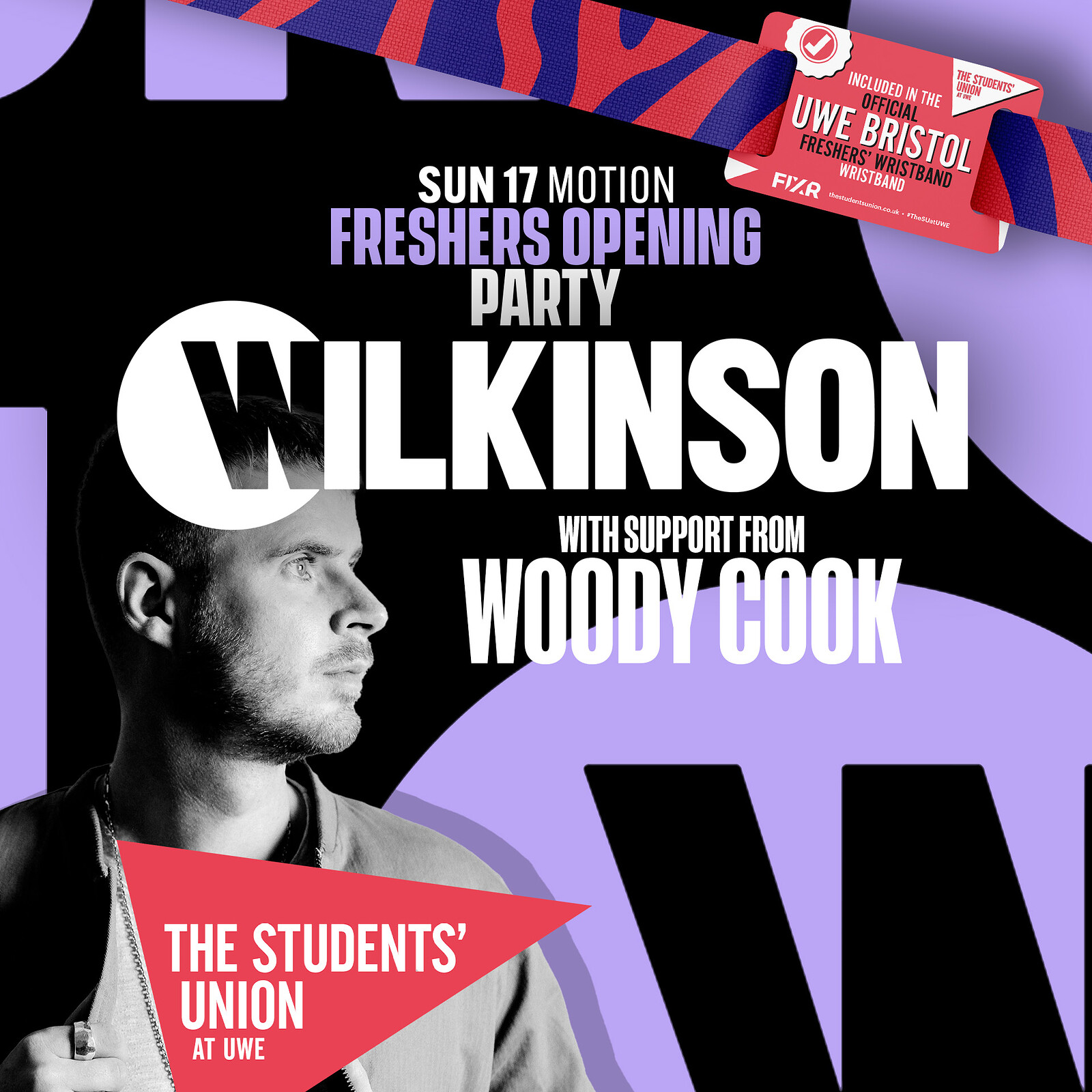 UWE Bristol Freshers Opening Party With Wilkinson at Motion