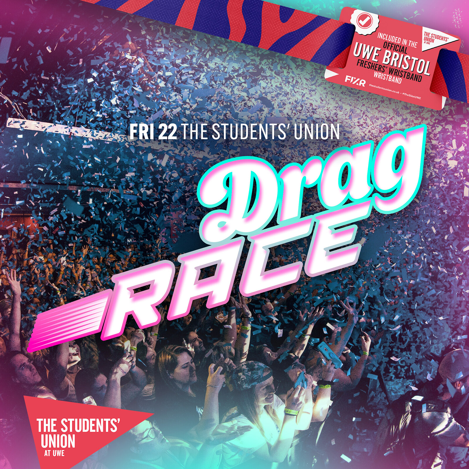 UWE Bristol - Official Freshers Drag Race at The Students' Union at UWE