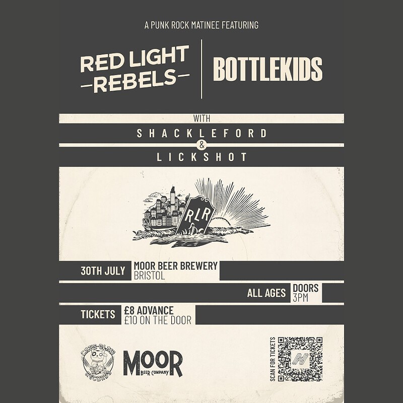 Red Light Rebels + BOTTLEKIDS + Guests at Moor Beer Co