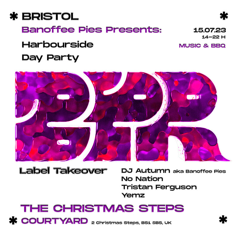 Banoffee Pies Presents: Courtyard Day Party at The Christmas Steps