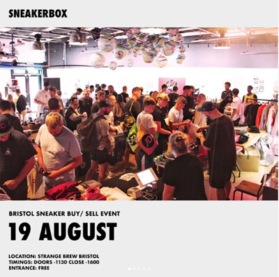 Sneakerbox Trainer Fair at Strange Brew