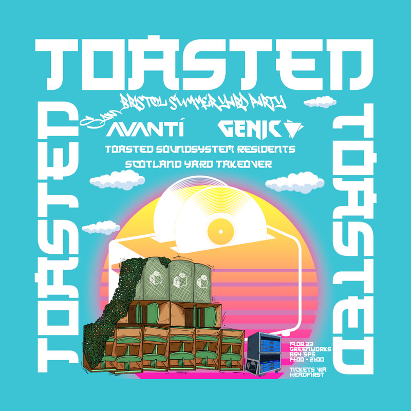 TOASTED // Bristol Summer Yard Party // at Greenworks