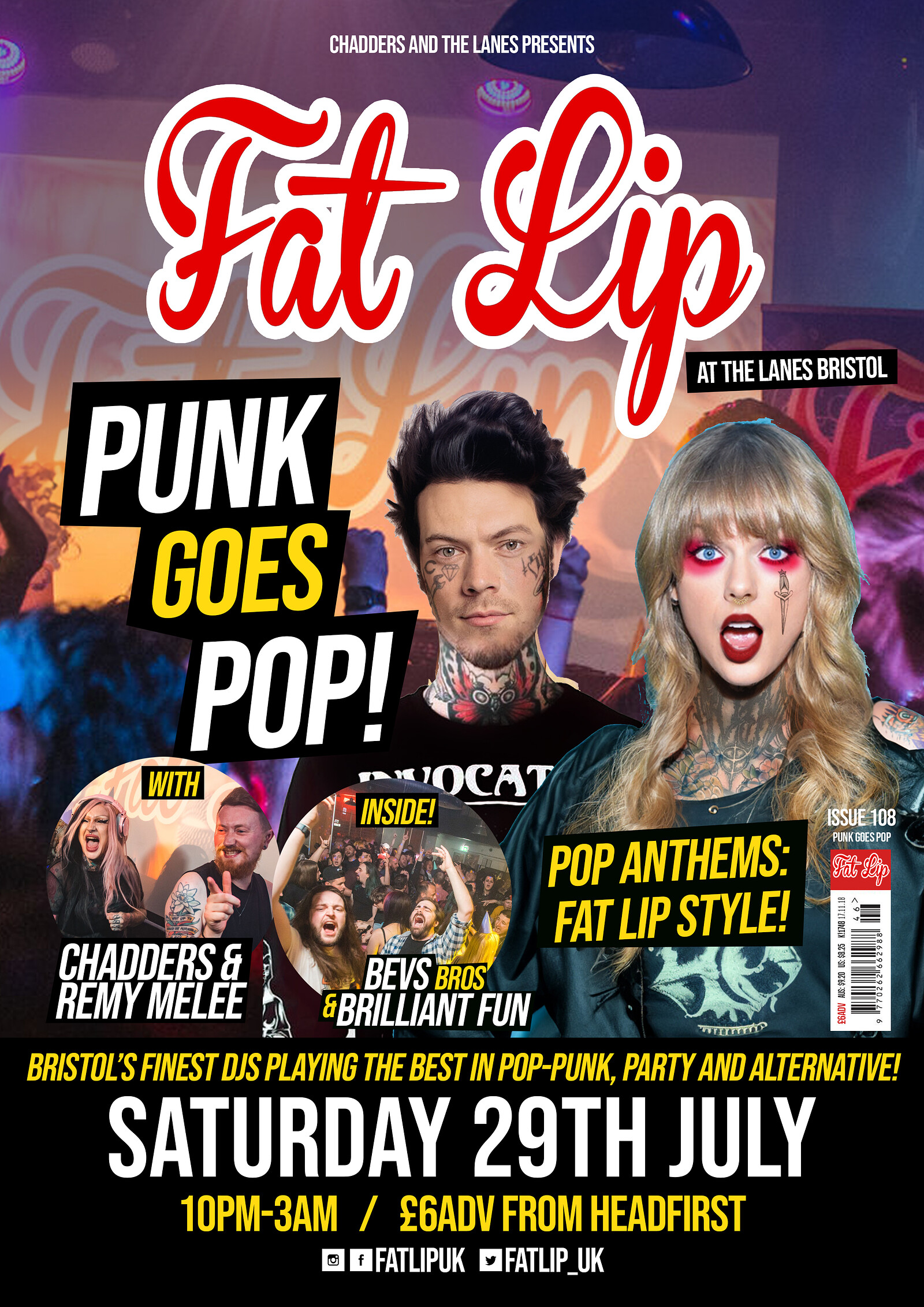 ★ FAT LIP ★ Punk Goes Pop Party at The Lanes
