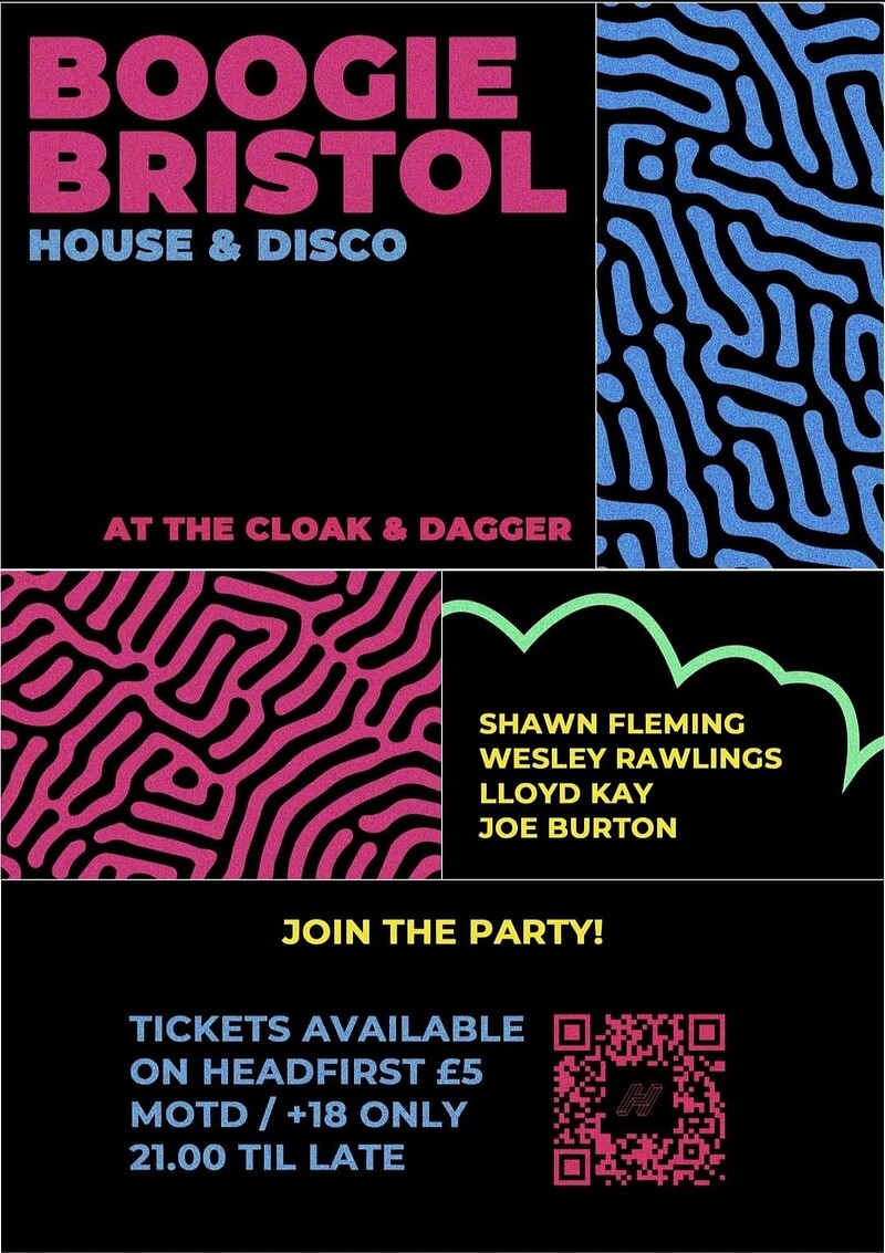 Boogie Bristol at The Cloak and Dagger