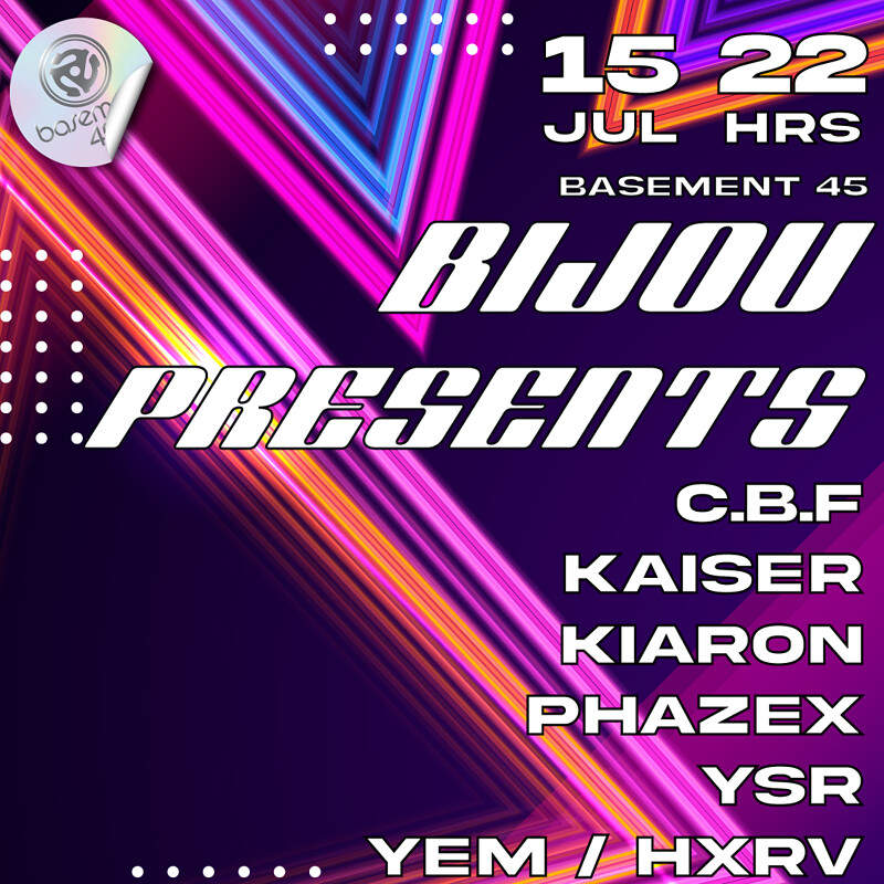 Bijou Presents: DJ Comp Winners at Basement 45