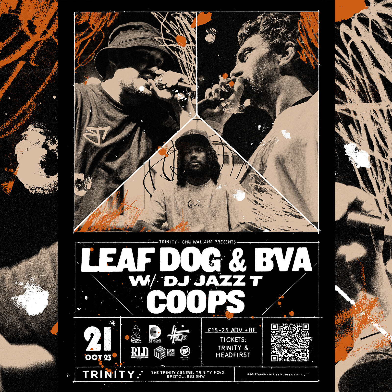 Coops, Leaf Dog and BVA at The Trinity Centre