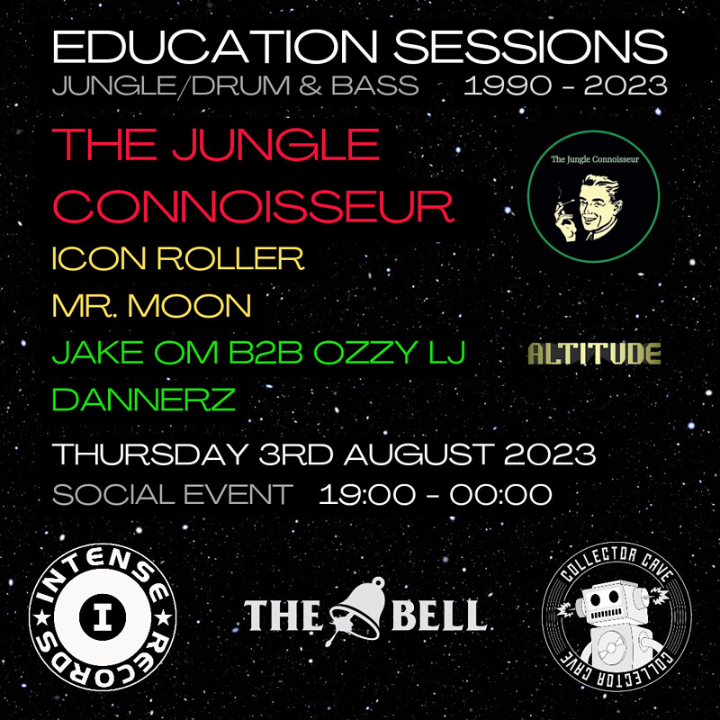 Strictly Vinyl - Jungle/DnB - Social Event at The Bell