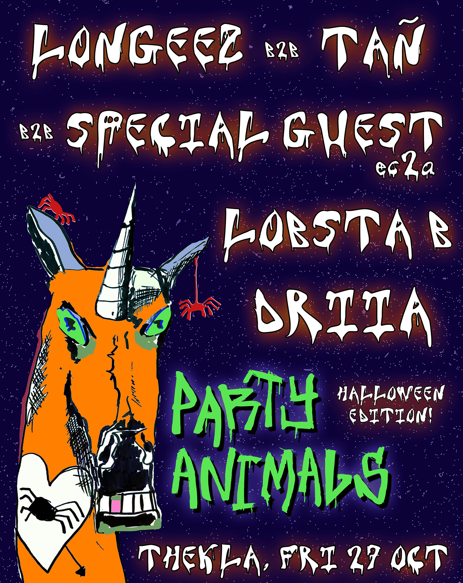 THE CONSTITUTION: PARTY ANIMALS at Thekla