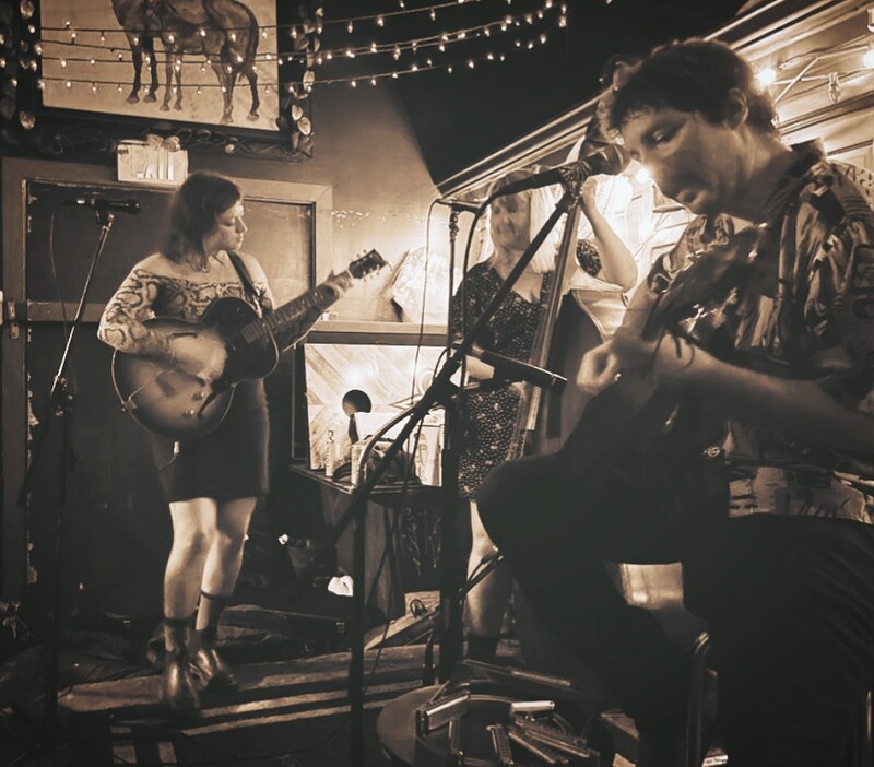 Erika Lewis, Steven Paris & Leonie Evans at The Jam Jar