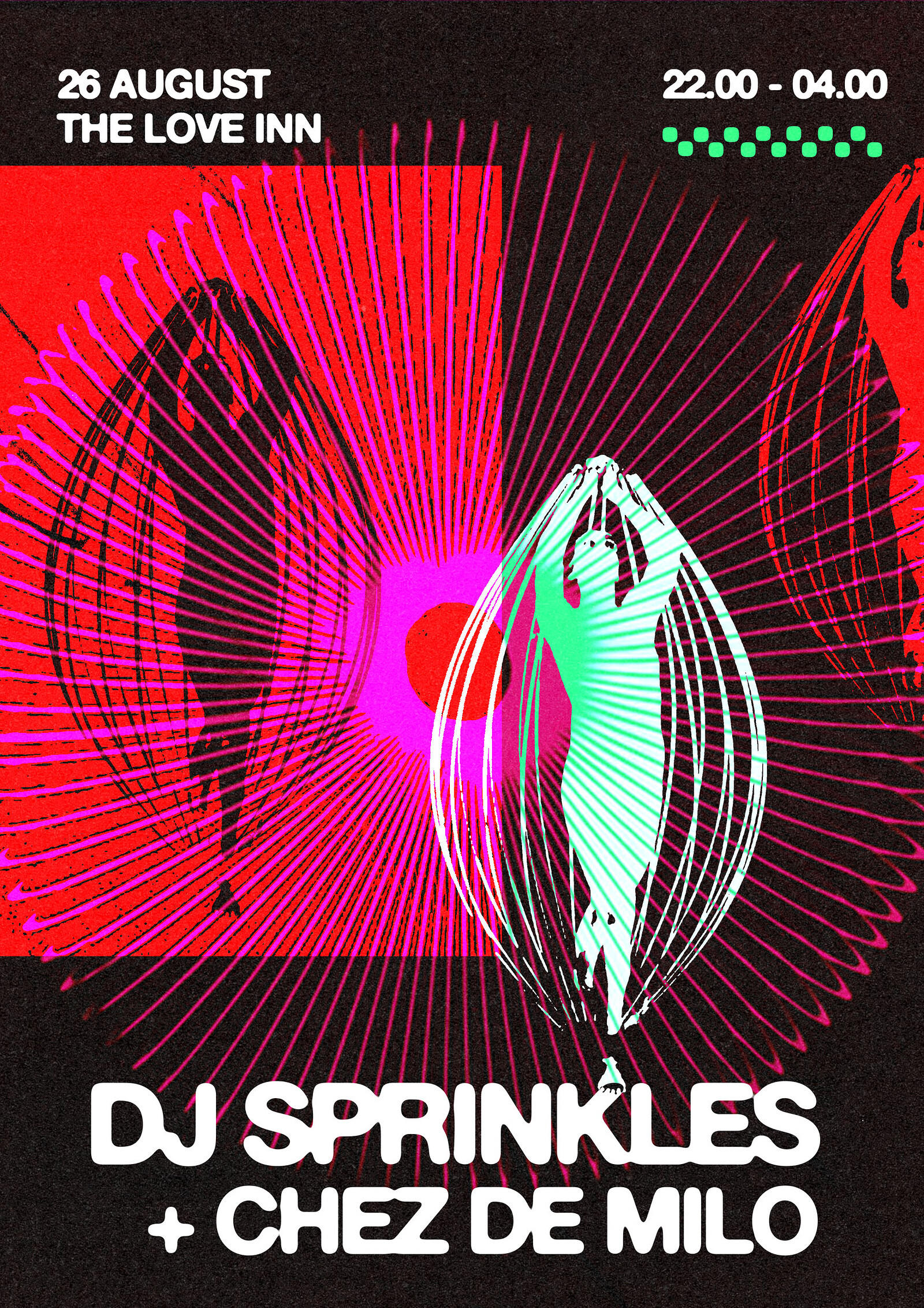 DJ Sprinkles +  Chez de Milo at The Love Inn