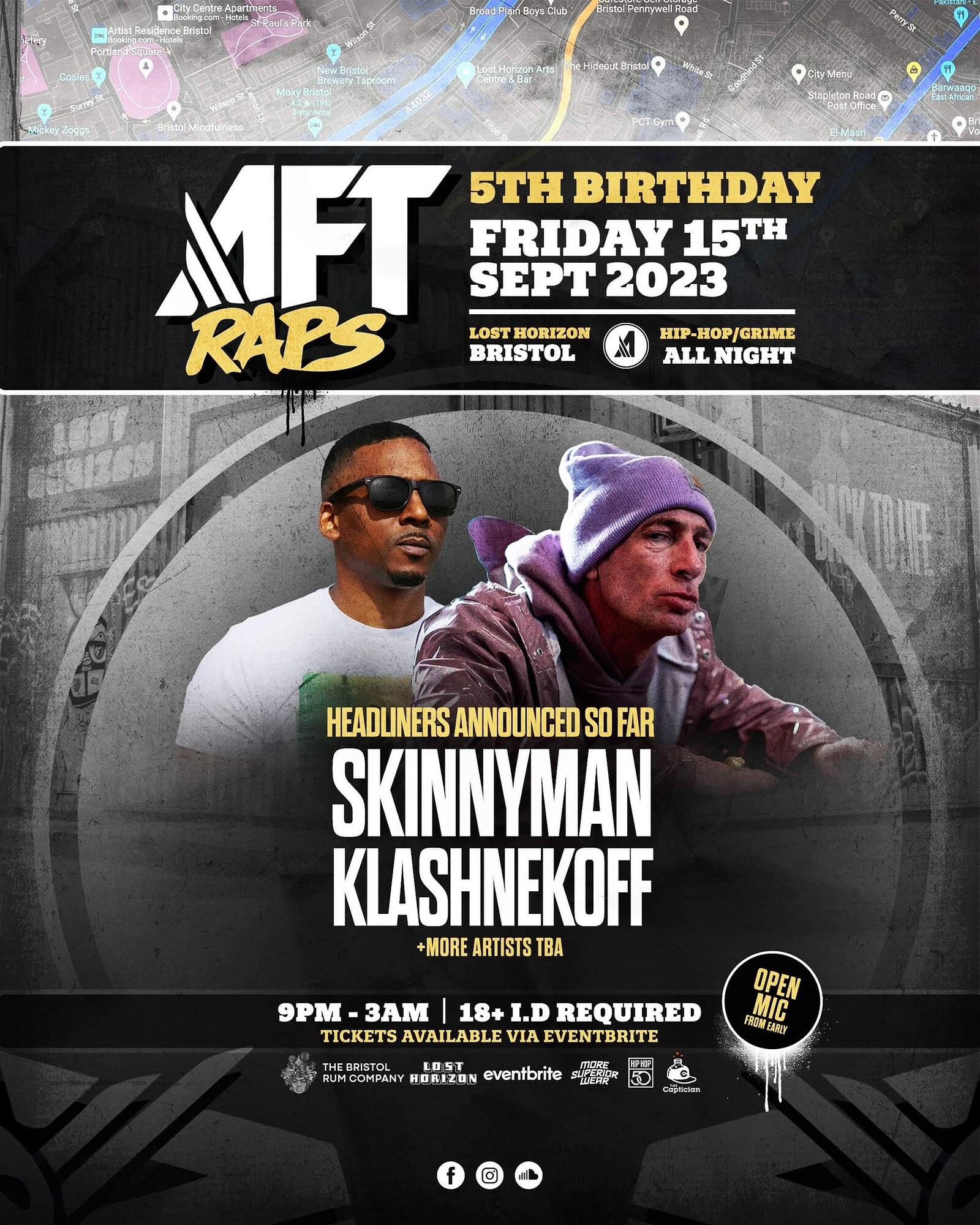 AFT Raps 5th Birthday w/ Jaguar Skills, Skinnyman at Lost Horizon