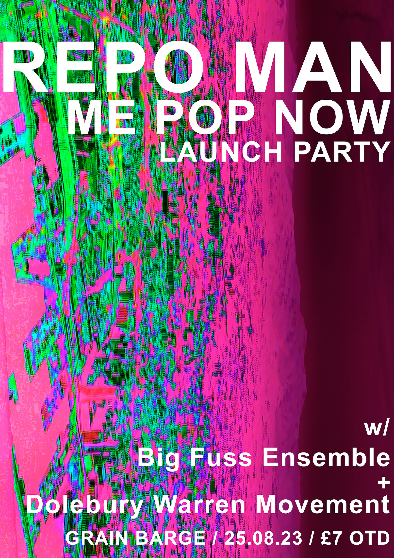 Me Pop Now Album Launch at The Grain Barge