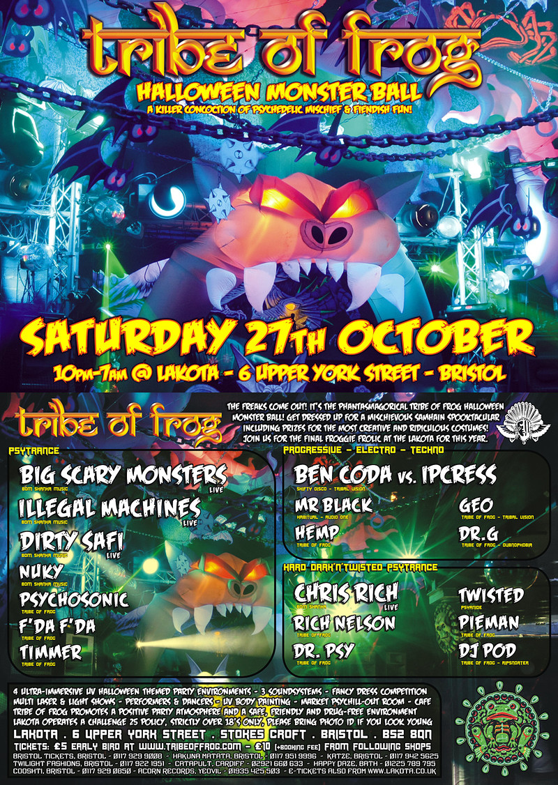 .tribe Of Frog Halloween Party at Lakota