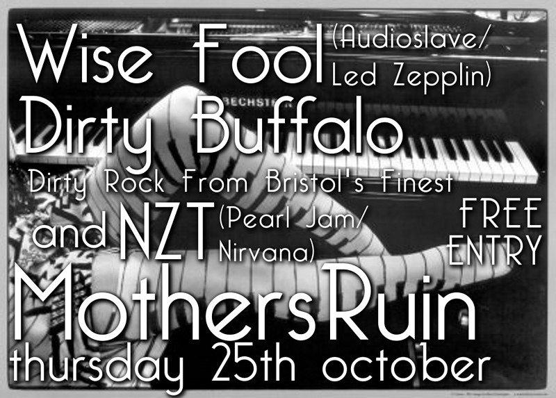 Wise Fool - Dirty Buffalo - at The Mothers Ruin