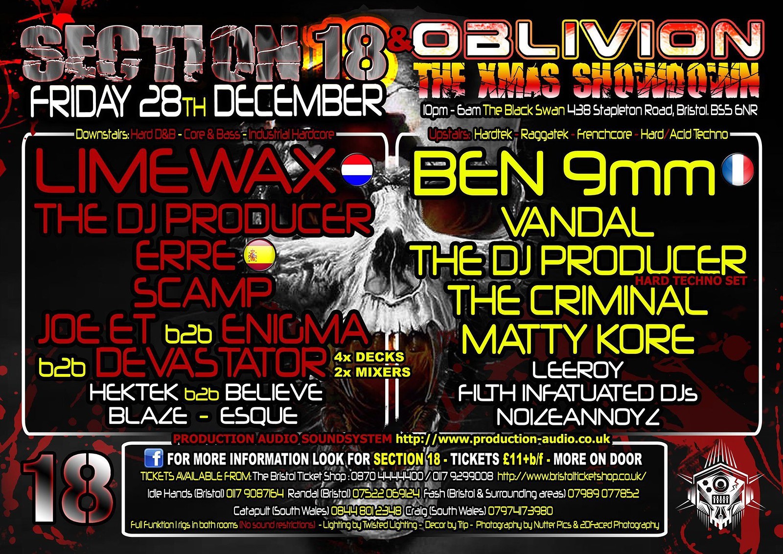 Section 18 & Oblivion at Black Swan