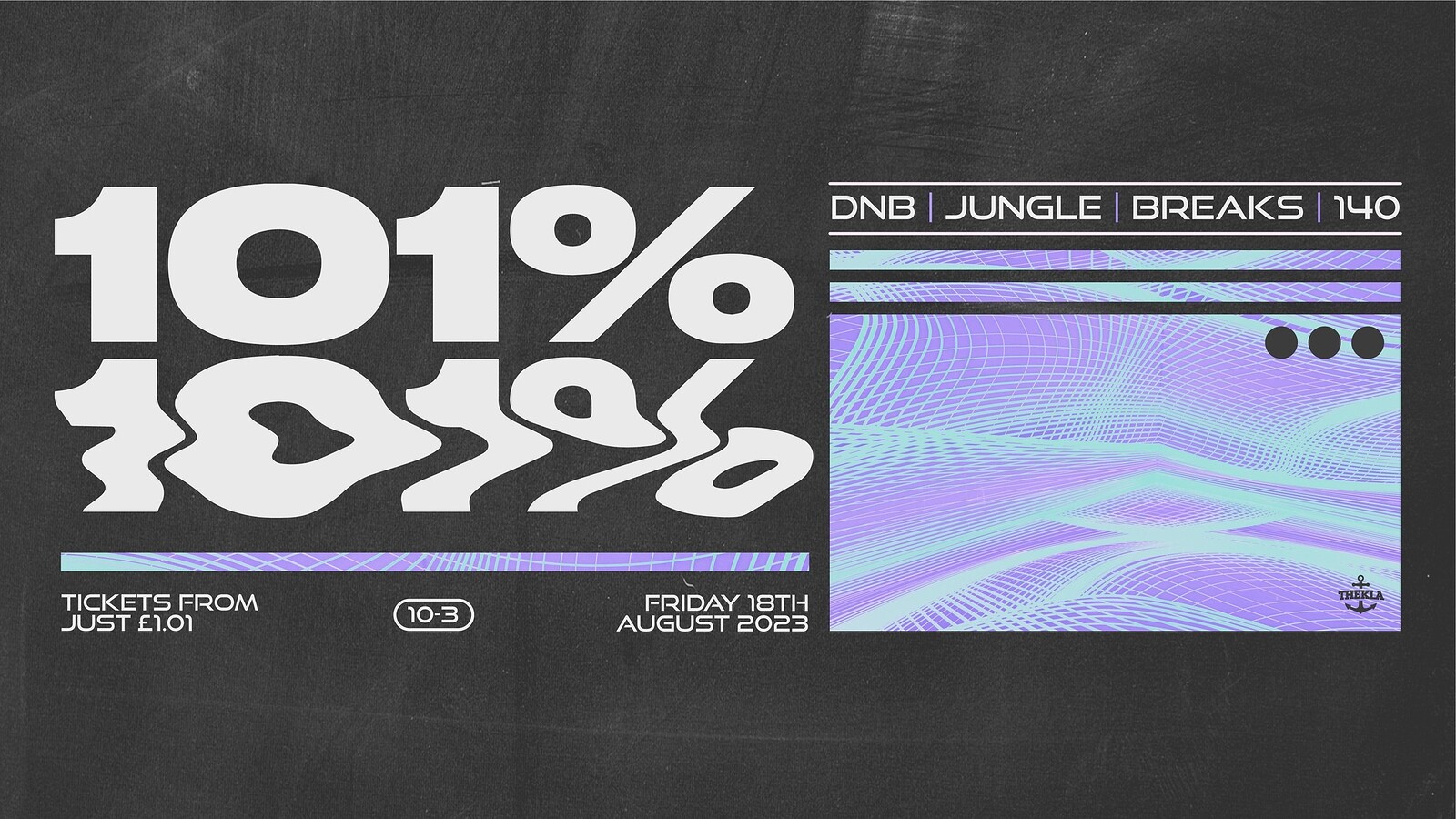101% DnB/Jungle/Breaks/140 at Thekla