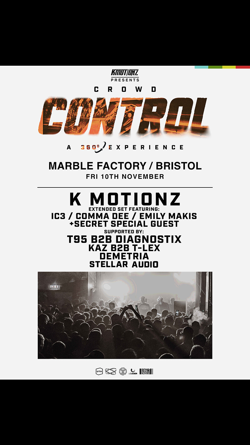 K Motionz Presents: Crowd Control 360 at Motion