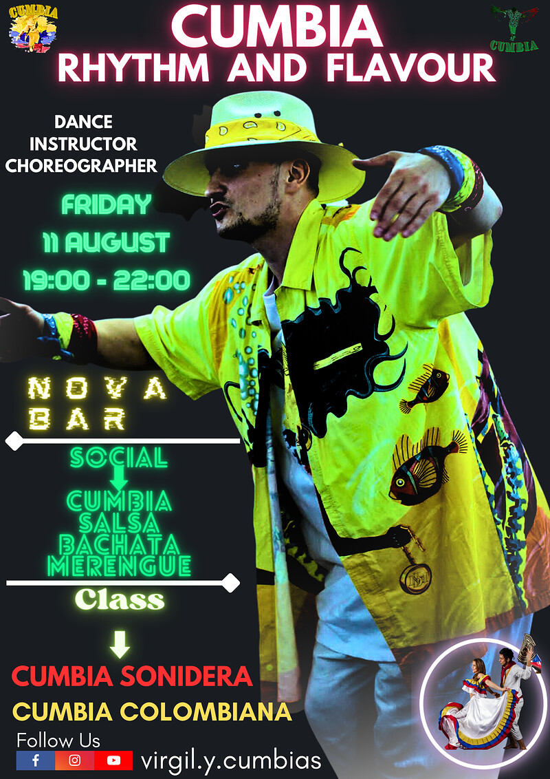 Cumbia Rhythm and Flavour at Nova bar Bristol