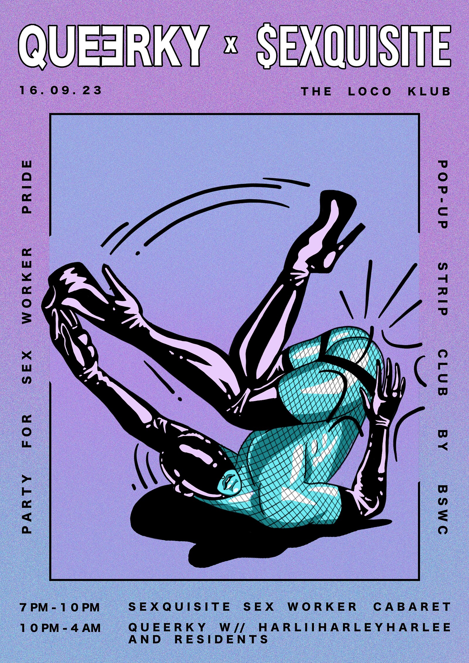 $EXQUISITE x QUEERKY | SEX WORKERS PRIDE PARTY at Loco Klub