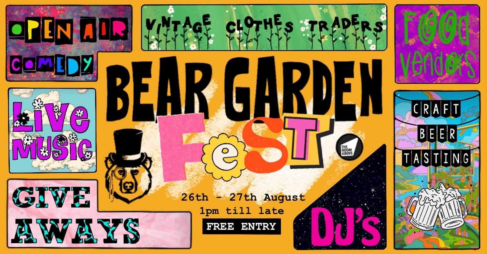 Bear garden bank holiday fest at The White Bear