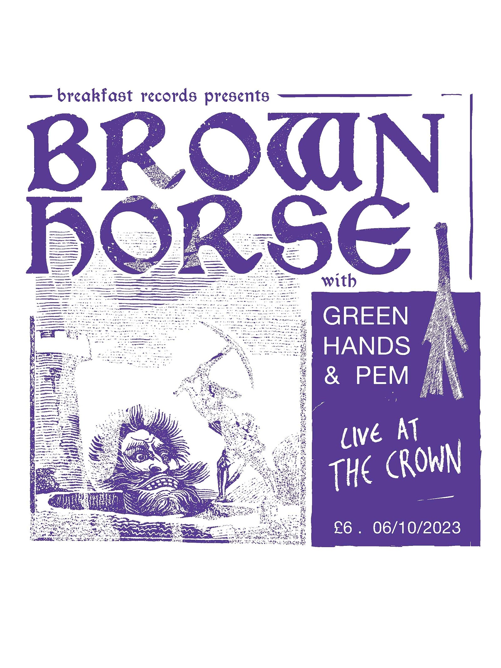Brown Horse, Green Hands & Pem at The Crown