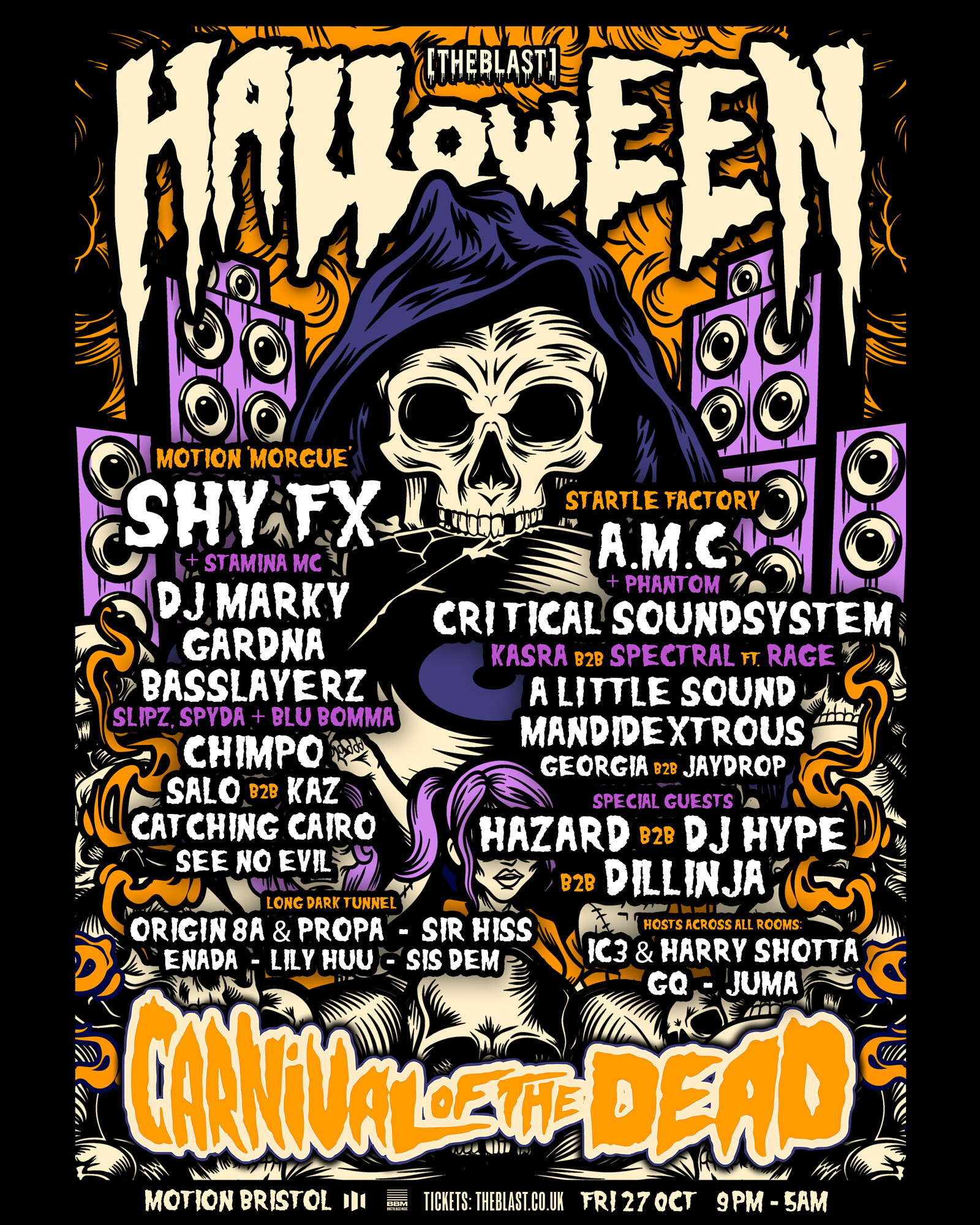 Halloween Carnival of the Dead 2023 at Motion