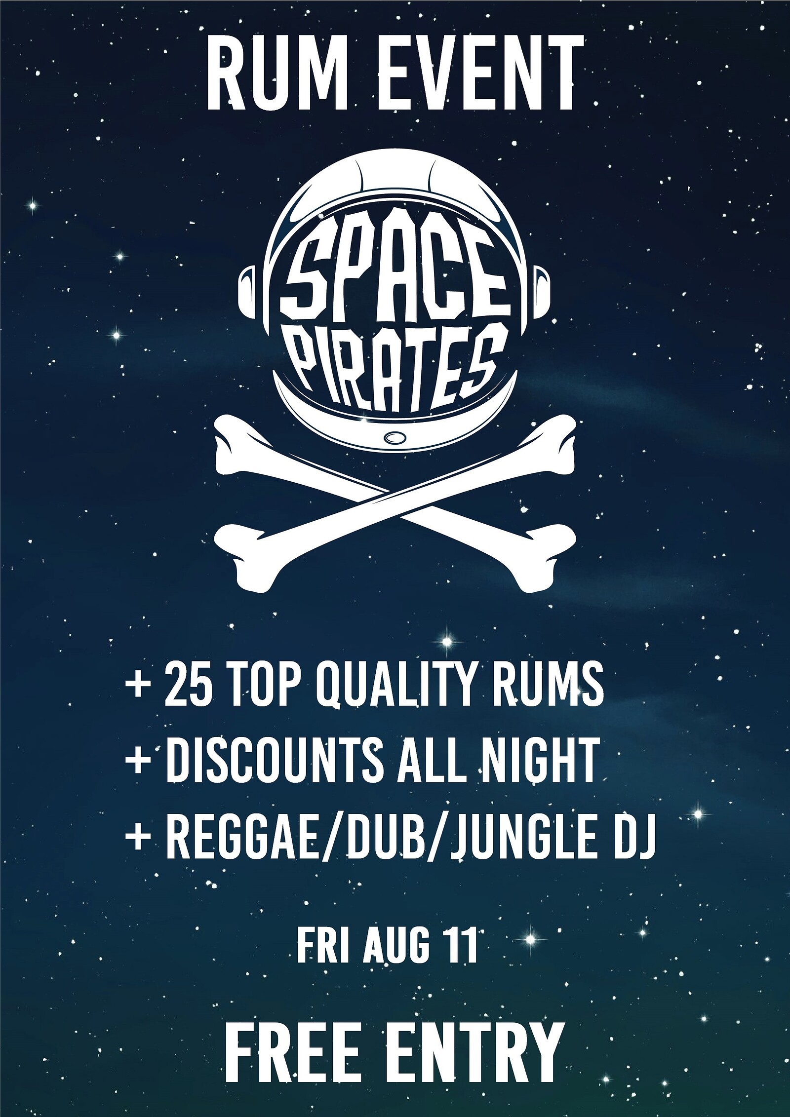 Space Pirates - Rum & Rhythms at To The Moon